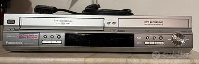 Videoregistratore Panasonic DVD-VHS Recorder Combo