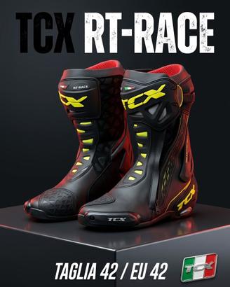 Sticali moto tcx rt race top di gamma