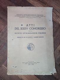 ATTI
 XXXV CONGRESSO
1939