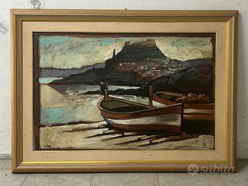Quadro pittore Algherese Giovanni Meloni