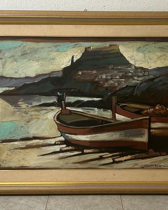 Quadro pittore Algherese Giovanni Meloni
