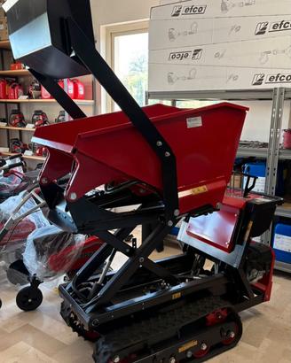 MOTOCARRIOLA CINGOLATA  500KG IDRAULICA AMA
