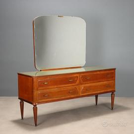 Comò con Specchio Anni 50-60 - 1950 - 1959