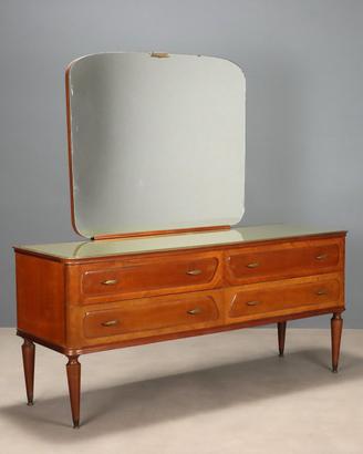 Comò con Specchio Anni 50-60 - 1950 - 1959