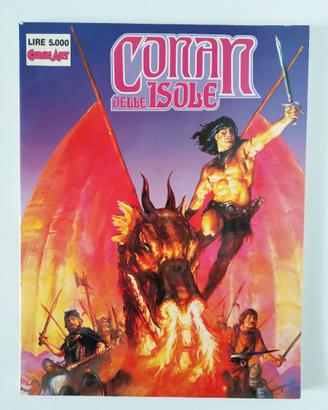 CONAN DELLE ISOLE -Marvel Graphic Novel-Comic Art