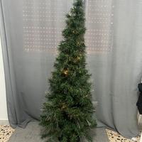 Albero di natale slim con luci integrate 180cm