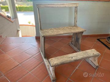 Panca fine 800” restaurata