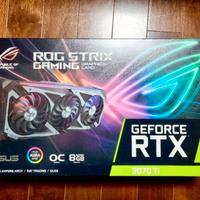 RTX 3070 Ti ASUS ROG STRIX – perfetta – mai mining