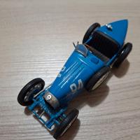 Collezionismo auto bugatti t 35b azzurra