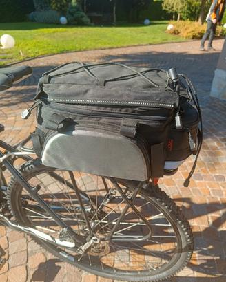 Borsa portapacchi posteriore bici