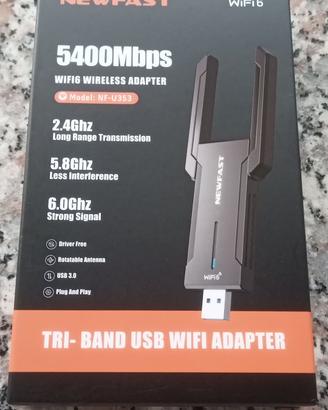 Newfast chiavetta USB WiFi 6
