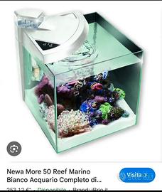 Acquario marino Newa minireef + accessori