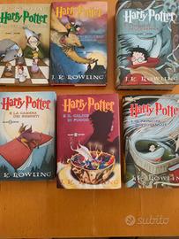 libri Harry Potter prima edizione 