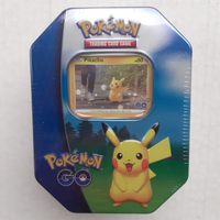 Çarte pokemon go tin box pikachu nuovo sealed