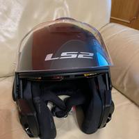 Casco e giubbino moto