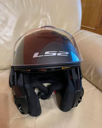 Casco e giubbino moto