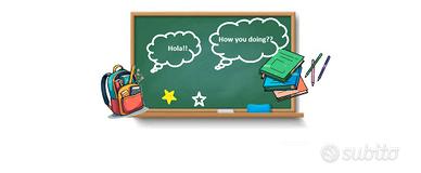 Ripetizioni Inglese Spagnolo e aiuto studio