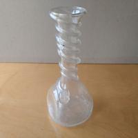 Vaso artigianale in vetro pulegoso - Modello 2