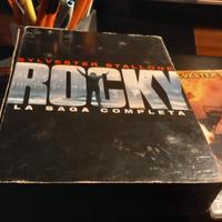 cofanetto con 6 dvd la  collezione di  rocky