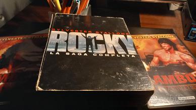 cofanetto con 6 dvd la  collezione di  rocky