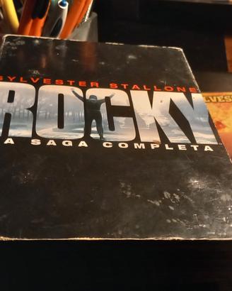 cofanetto con 6 dvd la  collezione di  rocky