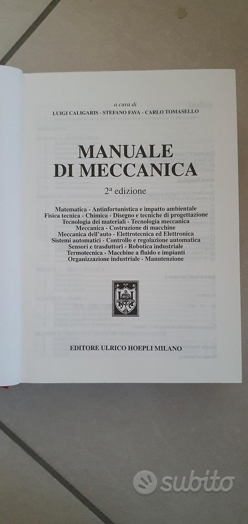 Manuale di meccanica hoepli - Libri e Riviste In vendita a Reggio Emilia