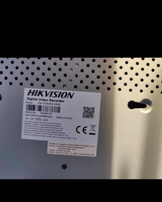 Hikvision ids-7216hqhi-k2/4s Kit 10 Telecamere