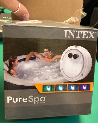 Luce a led multicolor a batteria Intex