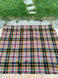 Plaid colorato 140x160 coperta 