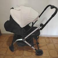 passeggino -fronte mamma fronte strada