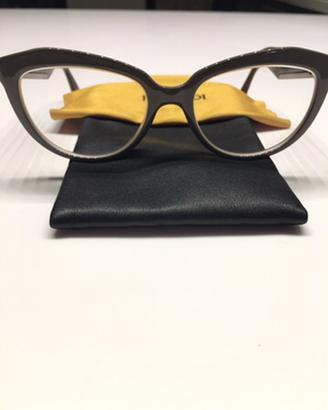 Occhiali vista Fendi color tortora