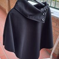 Mantella a cappotto, colore nero