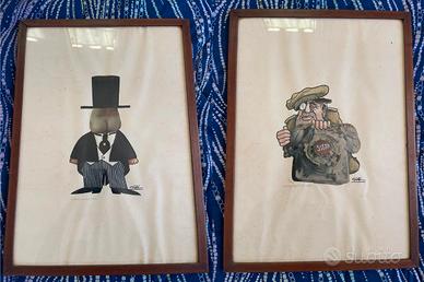 N.2 quadri Porno Industria - Colpo D'estate - GAL