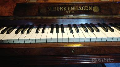 Pianoforte antico tedesco M. Börkkenhagen Berlin