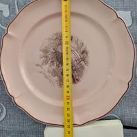 Piatto in ceramica "Old Abbey Ware Alpina V&B M. 