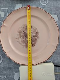 Piatto in ceramica "Old Abbey Ware Alpina V&B M. 