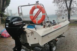 Barca Molinari Mercury 25 cv 4 tempi e carrello