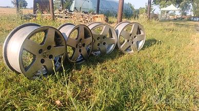4 cerchi in lega 15" originali Peugeot 