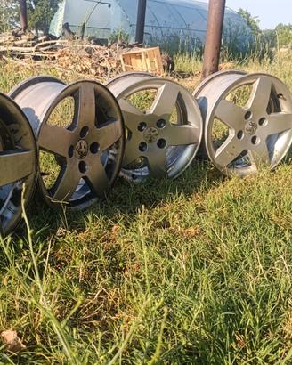 4 cerchi in lega 15" originali Peugeot 