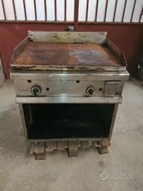 griglia a gas per ristorazione
