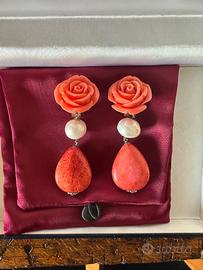 Orecchini vintage alta bigiotteria