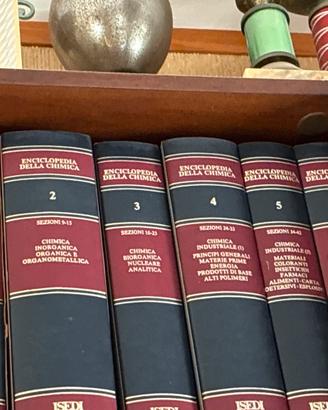 Enciclopedia della Chimica ISEDI completa 6 volumi