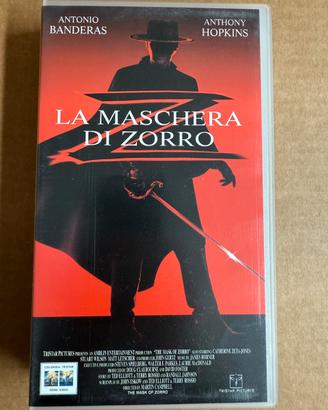 La maschera di Zorro - VHS - Antonio Banderas
