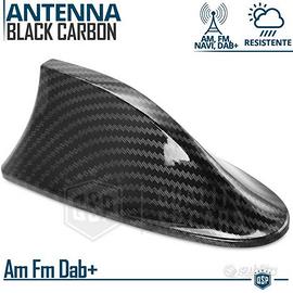 Antenna PINNA SQUALO Fibra di Carbonio Universale