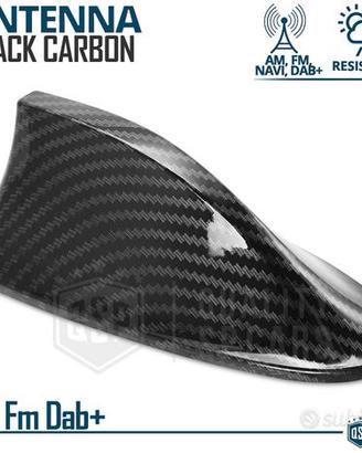 Antenna PINNA SQUALO Fibra di Carbonio Universale