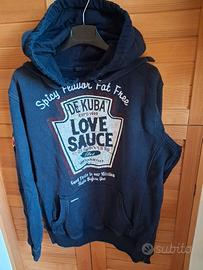 FELPA BLU LOVE SAUCE DE KUBA