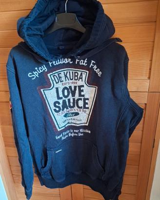 FELPA BLU LOVE SAUCE DE KUBA