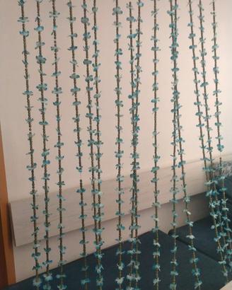 Tenda decorativa con perline