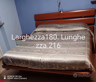 letto matrimoniale con como'