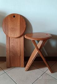 coppia di sgabelli vintage BANKOTTE 
